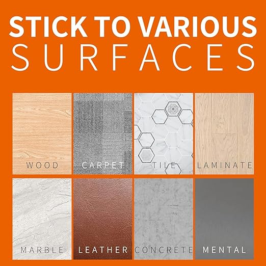 TAPEBEAR Double Sided Carpet Tape 2Inch x 20Yards, Heavy Duty Rug Tape Residue-Free Carpet Gripper for Area Rugs, Wood, Floor, Multipurpose Gripper Non Slip Tape
