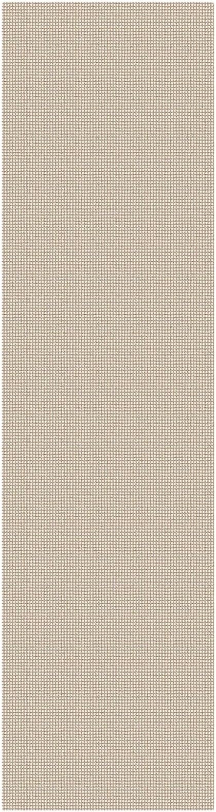 KOZYFLY Cotton Runners Rugs for Hallway 2.5'x10', Washable Runner Rug, Woven Non Slip Kitchen Runner, Braided Entryway Rug, Floor Carpet for Entry, Aisle, Hall, Ivory/Camel/Brown