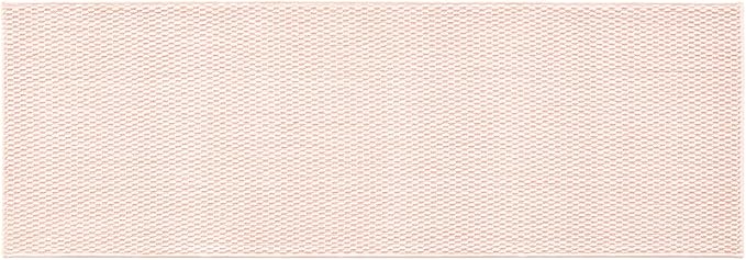 TYUU Bathroom Runner Rugs, Long Bath Mat Runner Washable Thin Quick Dry Low Pile Bathroom Runner Rugs Non Slip, Pink 24"x70"