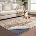 Waterproof Rug Pad, 2x8 ft Area Rug Non-Slip Carpet Pad, 1/4" Thick Non-Slip Rug Pads for All Floors and Finishes, Felt Pad for Hardwood Floors, Keeps Carpets in Place Soft and Safe