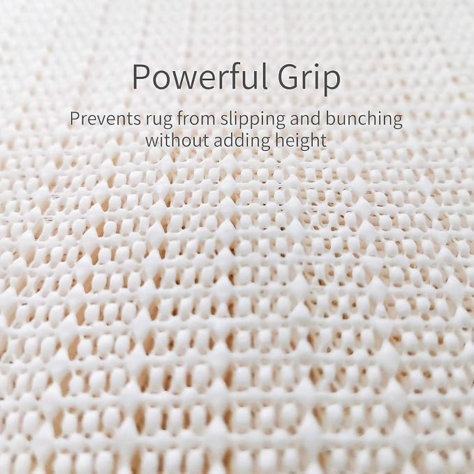 Rug Pad, Non Skid Rug Pad, 2.5 * 13FT Under Rug Padding, Under Carpet Mat Cushion and Hardwood Protection
