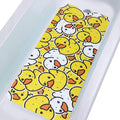 Bath Mat for Tub Non Slip Baby Kids Bathtub Mat Extra Long 40X16 Inch Toddler Shower Mat Anti Slip with Suction Cups & Drain Holes, Machine Washable,Duck