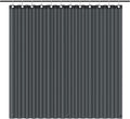 EHZNZIE Dark Grey Shower Curtain Liner 72x72, PEVA Waterproof Bath Curtain, No Chemical Smell, 3 Weighted Magnets, Durable with Rustproof Metal Grommets