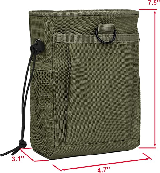 Small Tool Pouch,Utility Tool Bag, Small Toolbox, Screw Driver, Plier Organizer, Flashlight Holster and Knife Holder, Tool Belt Pouches for Electrician,Contractor,Plumber,Carpenter,Home Use(Green)