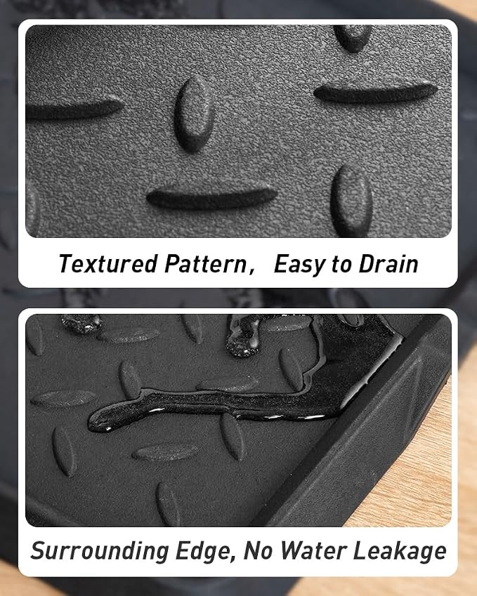 SUPENUIN Extra Large Boot Tray 48 Inch Boot Storage Heavy Duty Rubber Mats for Floor Waterproof Shoe Mat Tray for Entryway Multi Use Shoe Rug 16x47.5 Inches