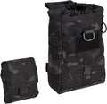 EXCELLENT ELITE SPANKER Molle Dump Pouch Drawstring Magazine Utility Pouch Folding Dump Pouch Waist Bag