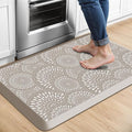 Mattitude 4/5 Inch Kitchen Mat, 20x52in Heavy Duty Ergonomic Comfort Foam Standing Desk Mat, Waterproof Non-Slip Standing Mats and Rugs for Kitchen, Office, Black