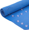 Bathtub Mat Non Slip, Soft Foam Bath Mat for Tub, Bathtub Mat with Drain Holes, Suction Cups Shower Mat (Royal Blue, 36''X17'')
