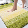 OLANLY Bathroom Rugs Mat 30x20, Extra Soft Absorbent Microfiber Bath Rugs, Rubber Backing, Quick Dry, Machine Washable Bath Mats for Bathroom Floor, Tub and Shower, Home Decor Accessories, Olive Green