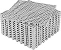 ToLanbbt Modular Interlocking Cushion 12P 11.8" x 11.8" Interlocking Rubber Floor Drain Holes Non-Slip Splicing Drainage Mats for Deck, Shower, Kitchen, Drain Pool, Sauna Bath, Indoor Outdoor (Grey)