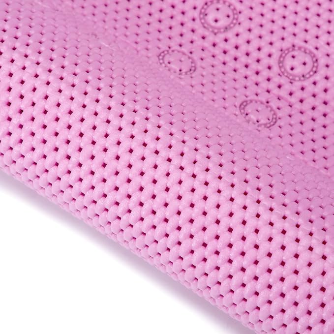 Non Slip Bathtub Mat 36” X 17” Shower Mat Soft Foam Bath Mats for Bathroom Tub, Bathtub Mat with Drain Holes, Suction Cups, Shower Mat Non Slip