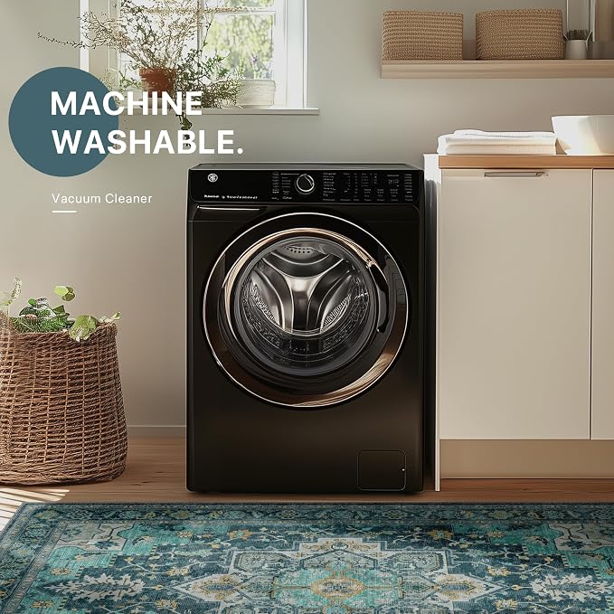 48"x72" Office Chair Mat for Hardwood Tile Floor, Under Desk Carpet Protector for Rolling Computer Chair Mat, Machine Washable Area Rug, Anti-Slip 1/5" Thick Low Pile Thin Vinyl Floor Mat, Turquoise