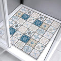 Square Shower Mat 32x32 Inch Non Slip Bath Mat for Inside Shower Loofah Shower Mat for Elderly Soft Textured Foot Massage Pad Bathroom Floor Mat for Wet Area, Without Suction Cups, Quick Drying