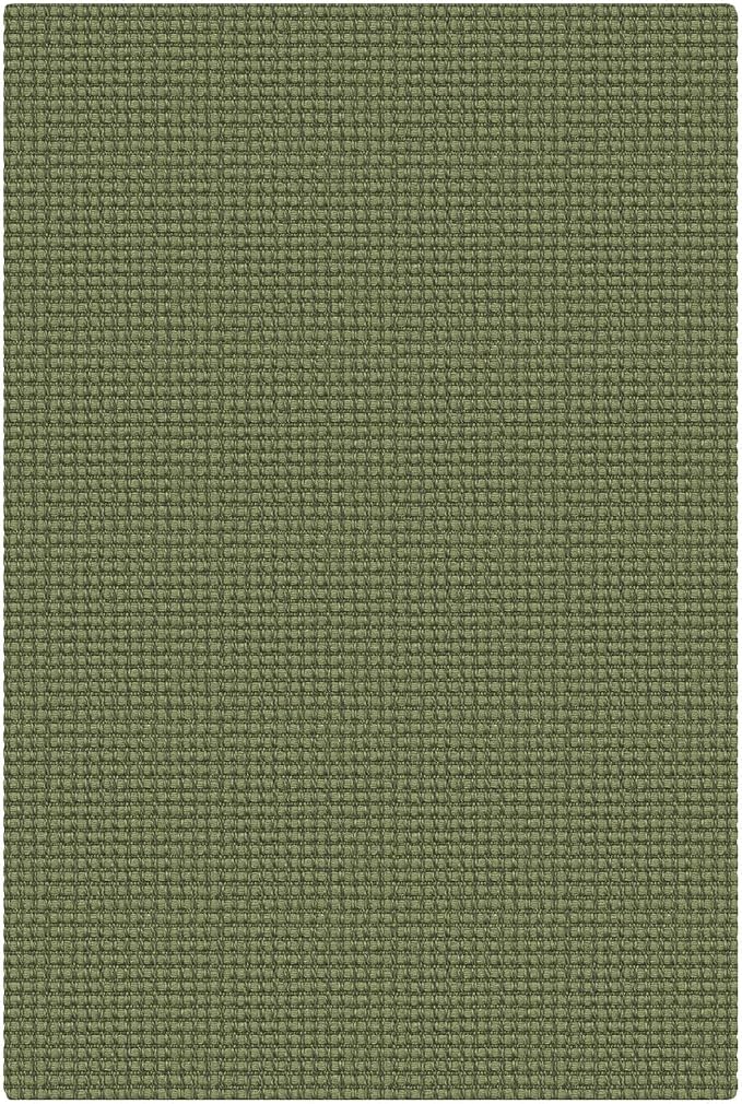 KOZYFLY Indoor Door Mat 2x3 ft Small Area Rugs Washable Front Door Mat Non Slip Rubber Backed Entryway Rug Cotton Entrance Doormat for Front Porch Kitchen Bedroom, Olive Green/Earthy Green