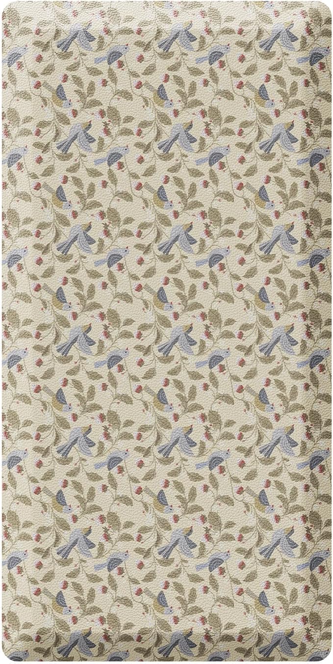 Ophanie Kitchen Mats for Floor, 3/4 Inch Thick Kitchen Rugs, 20x48 Anti Fatigue Standing Cushioned Mat, Waterproof,Comfort Ergonomic Mat for Office, Home, Sink, Bird Non-Slip Bottom