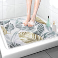 Square Shower Mat, 32x32 Inch Extra Large Non Slip Shower Mats for Inside Shower, Soft PVC Loofah Shower Mat Anti Slip Quick Drying, Shower Stall Mats for Home, Holtel, Bathroom