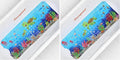 Secopad Bath Mat for Tub Non Slip, Machine Washable Anti-Slip Cartoon Baby Bathtub Shower Mat with Drain Holes and Suction Cups for Toddler & Kids (40 Inch x 16 Inch-Rectangular, Turtles) (Pack of 2)