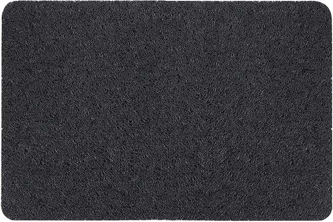 Asvin Soft Textured Bath, Shower, Tub Mat, 24x16 Inch, Phthalate Free, Non Slip Comfort Bathtub Mats with Drain, PVC Loofah Bathroom Mats for Wet Areas, Quick Drying