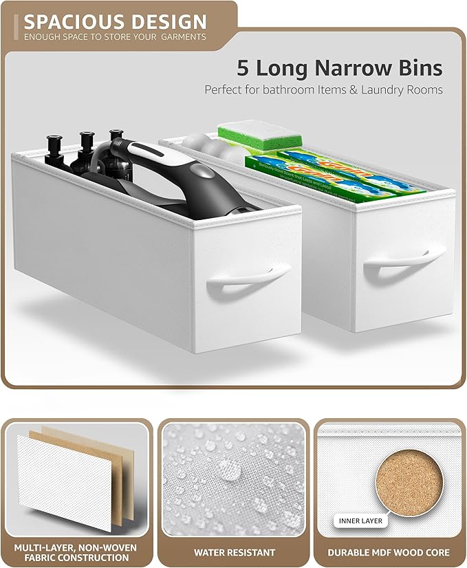 Sorbus Kids Dresser with 5 Drawers - Storage Unit Organizer Chest for Clothes - Bedroom, Kids Room, Nursery, & Closet