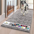 Muddy Mat® | Super Absorbent Door Mat Indoor, Microfiber Quick Dry Chenille Entryway Rug, Non-Slip Front Door Mat, Indoor Mats for Entryway, Machine Washable Pet Rug, Grey 36"x72"