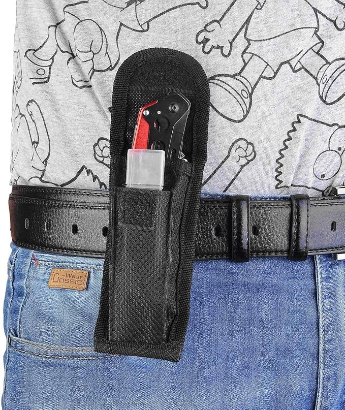 Folding Pocket Utility Knife Heavy Duty Box Cutter with Flat Head and Phillips Screwdriver, Saw, Fruit Knife, Belt Clip, Quick Change Blades Lock Back Design(10 Blades)