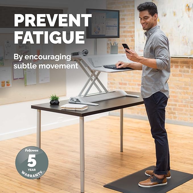 Fellowes Anti-Fatigue Wellness Mat (8707002), Black
