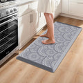 Mattitude 4/5 Inch Kitchen Mat, 20x42in Heavy Duty Ergonomic Comfort Foam Standing Desk Mat, Waterproof Non-Slip Standing Mats and Rugs for Kitchen, Office, Black