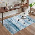 Office Chair Mat for Hardwood Floor, 48"x36" Easy Glide Computer Chair Mat Protector for Rolling Chair Under Desk Rug Nonslip Backing, Machine Wash