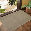 Maximum Non-Slip Indoor Door Mat, Long-Lasting, Soft & True Color with Rubber Backing, Washable & Stain-Resistant Entryway Mat with Powerful Dirt Trapper for Various Entrance, 35''X24'', Brown