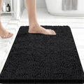 Bcoimo Bathroom Rugs 24x17, Bath Mats for Bathroom Non Slip with Rubber Backing,High Absorbent Microfiber Bath Rugs Quick Drying, Machine Washable, Durable Decor