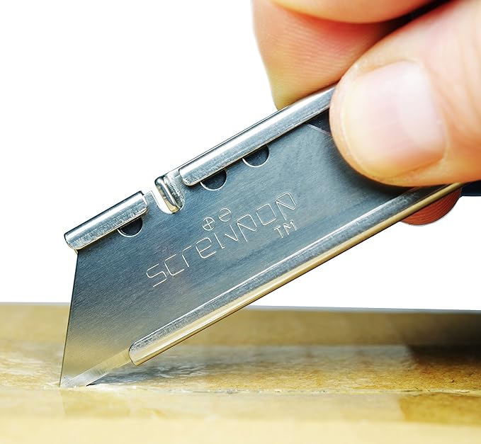 Screwpop Ron's Utility Pocket Knife 3.0 Gift for Men Attaches to Keychain and Carabiner with Magtrak Technology Stainless Steel