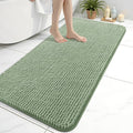 Arotive Bathroom Rugs 47" x 24", Ultra Soft Absorbent Chenille Bath Rugs, Non-Slip Rubber Backing, Machine Washable Bath Mats for Bathroom Floor, Tub and Shower, Home Decor Accessories, Sage Green