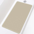 OTHWAY Bathtub Mat Non Slip, 27" x 17" Bath Mat for Tub, Machine Washable Shower Anti Slip Mat with 246 Strong Suction Cups (Brown)