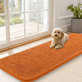 OLANLY Dog Door Mat for Muddy Paws 59x20, Absorbs Moisture and Dirt, Absorbent Non-Slip Washable Doormat, Quick Dry Chenille Mud Mat for Dogs, Entry Indoor Entryway Carpet for Inside Floor, Clay