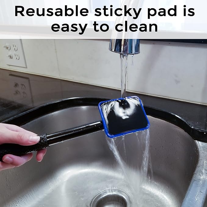 Extendable Reacher Tool – 39” No‑Bend Sticky Pad Grabber for Seniors & Mobility Support – Compact Pickup Tool for Small Items
