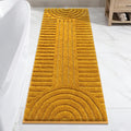 SHACOS Super Soft Bathroom Runner Rugs 24"x60" Non Slip Boho Bathroom Mats Microfiber Absorbent Carpet for Bath Room Machine Washable Shaggy Bath Rugs for Shower Bathtub Home Decor, 2'x5'