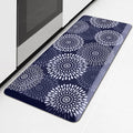 LuxStep Kitchen Mat Waterproof Kitchen Rugs for Floor Cushioned Anti-Fatigue Mat Non-Slip Standing Desk Mat Comfort Floor Mats for House Sink Office 17.3" x 39" Blue