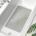 BEEHOMEE Bath Mats for Tub Kids,Baby Toddler - Large Cartoon Non-Slip Bathroom Bathtub Anti-Slip Shower Mats for Floor 27x15,Machine Washable XL Size Bathroom Mats (Grid Pattern 9)
