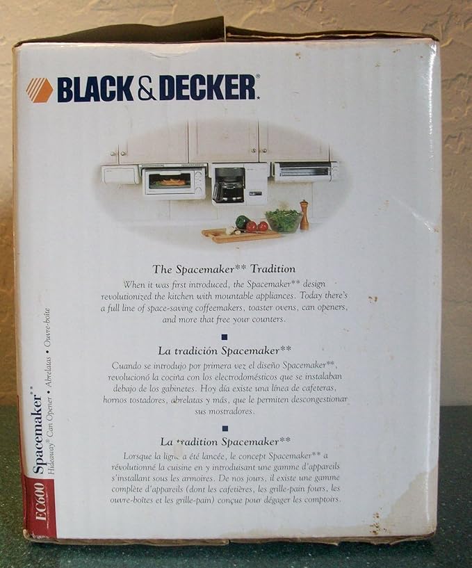 Black & Decker EC600 Spacemaker Under-Counter Can Opener