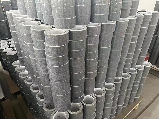 Grip Tape Anti Slip Tape 3 Inch, 20 Feet, Grey Heavy Duty Non Skid Tape for Stairs Outdoor/Indoor, Waterproof Safety Adhesive Strips Roll for Ramp Traction Tread Staircases, 80 Grit