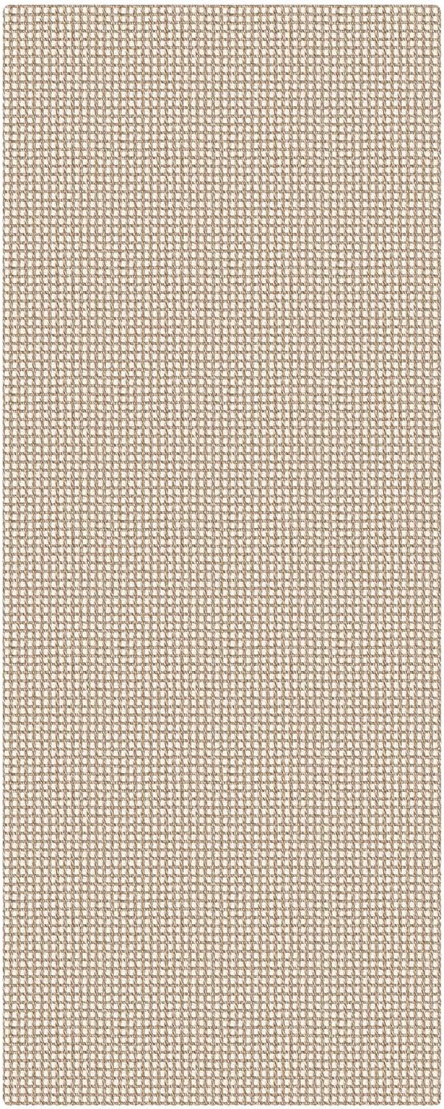KOZYFLY Runners for Hallways 2x5 ft Washable Kitchen Runner Non Slip Rubber Backed Hall Runners Cotton Entryway Runner Rugs for Indoor Backdoor Bedroom Kitchen, Ivory/Camel/Brown