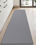 DEXI Kitchen Floor Mats Cushioned Anti Fatigue,17x59, Standing Runner Rug Waterproof, Comfort Memory Foam Padded for Front Sink Laundry, Grey