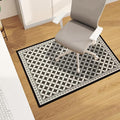 Office Chair Mat for Hardwood Floor, 48"x36" Easy Glide Computer Desk Mat Protector for Rolling Chair Under Desk Rug Nonslip Backing, Machine Wash (Modern)