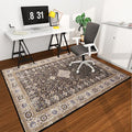 Office Chair Mat for Hardwood Floor, 72"x48" Easy Glide Computer Desk Mat Protector for Rolling Chair Under Desk Rug Nonslip Backing, Machine Wash, (Modern)