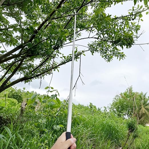 Pickup Grabber Telescopic Magnetic Pickup Tool with Hook Pick-Up Pole Wire Fish Stick Pocket extendable Magnet Pickup Tool (72")