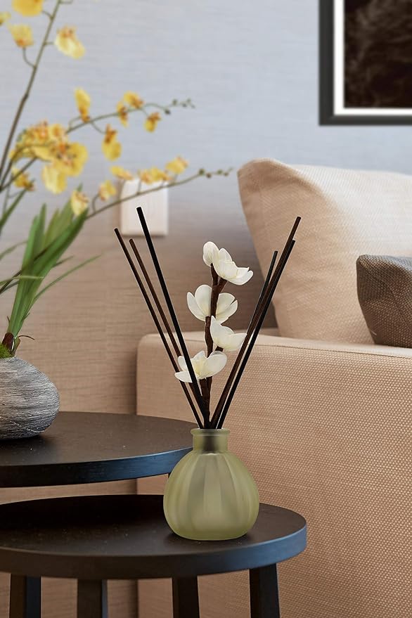 10inch Diffuser Replacement Sticks - 20 Pcs Aroma Reed Fragrance Sticks Refill for Home and Bathroom - Rattan Essential Oil Sticks for Scented Diffuser