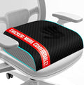 Seat Cushion, Memory Foam Chair Pad for Sciatica & Hip Pain Relief, Non-Slip Cushion for Office, Home, Car, Large Desk Chair Cushion, Washable Cover & Handle, Large, Black