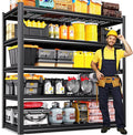 72" H x 59" W x 20" D Heavy Duty Garage Shelving, 5-Tier Adjustable All Metal Wire Shelving Unit for Tools, Storage Bins Utility Storage Rack for Garage, Warehouse, Workshop & Basement