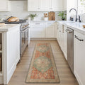 GENIMO Kitchen Mats for Floor, Washable Anti Fatigue Mat for Cushioned, 23.6"x71", Waterproof Kitchen Rugs, Non Slip Comfort Standing Mat Rug for Home, Sink, Laundry, Multi Color
