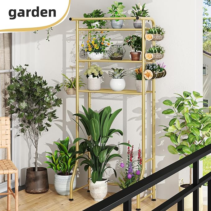 Simple Trending 3 Tier Over The Toilet Rack, Shelf Bathroom, Bathroom Stand Organizer Space Saver, Gold
